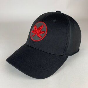 Ohio State Buckeyes NCAA Black Stretch Fitted Hat Mens L/XL